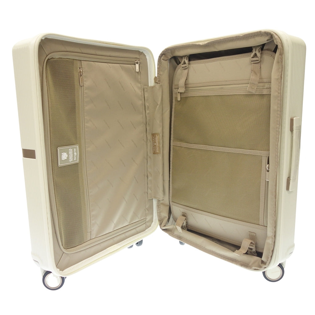 Unused ◆Samsonite Carry Case Minter Spinner 61 Expandable Ivory Size 53-60L HH5-45006 Samsonite Minter Spinner61 [] 