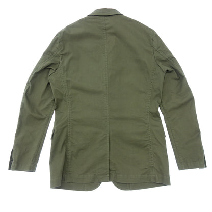 Used ◆ BEAMS 2B Jacket 11-16-1072 Cotton Stretch Men's Olive BEAMS [AFB24] 