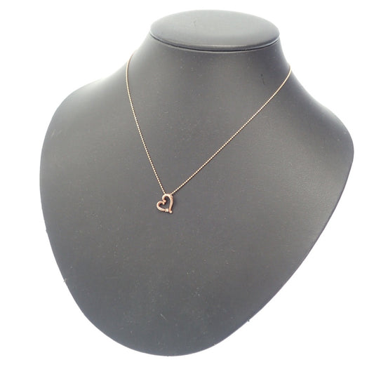 Good condition◆No brand necklace K10 pink gold [AFI15] 
