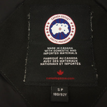 美品◆カナダグース ベスト 4151M ギャルソンベスト メンズ ブラック サイズS CANADA GOOSE GARSON VEST【AFB41】