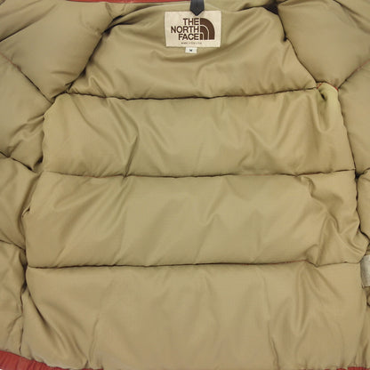 中古◆ザ ノースフェイス ダウンベスト 茶タグ メンズ サイズM ブラウン系 THE NORTH FACE【AFB35】