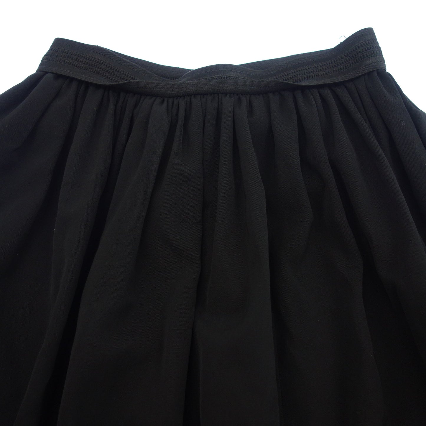 Very good condition ◆ Yohji Yamamoto Skirt Wool Nylon Switching Women's Black 1 Yohji Yamamoto [AFB49] 