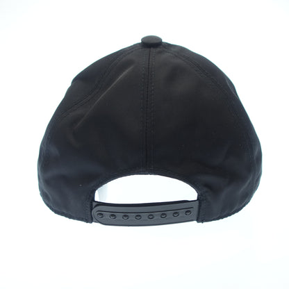 Burberry Baseball Cap Nylon Logo Black BURBERRY [AFI22] [Used] 