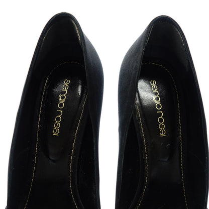 Good condition ◆ Sergio Rossi high heels 6070 pumps ladies size 36 black sergio rossi [AFC8] 