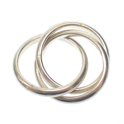 Used◆Tiffany Ring Trinity Ring SV925 Silver No. 10 Tiffany &amp; Co. [AFI8] 