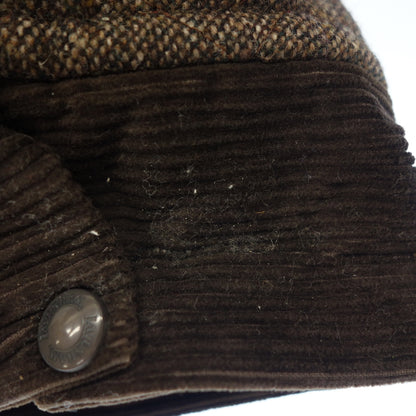 Good Condition◆United Arrows LAVENHAM Quilted Coat Wool Men's Brown Size 40 UNITED ARROWS LAVENHAM [AFA7] 