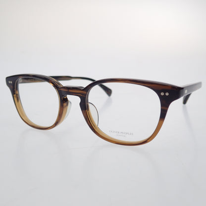 Unused ◆ Oliver Peoples Glasses Date Glasses Sarver-LA 8108 Brown with Case OLIVER PEOPLES [AFI8] 