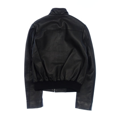 Very good condition ◆ Balenciaga Leather Jacket Zip Up 342695 Women's 38 Black BALENCIAGA [AFG1] 