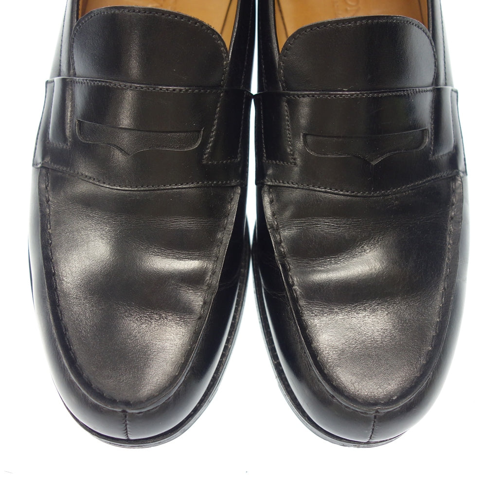 Used ◆JM Weston Leather Shoes Signature Loafers 180 Black 7C JMWESTON [LA] 