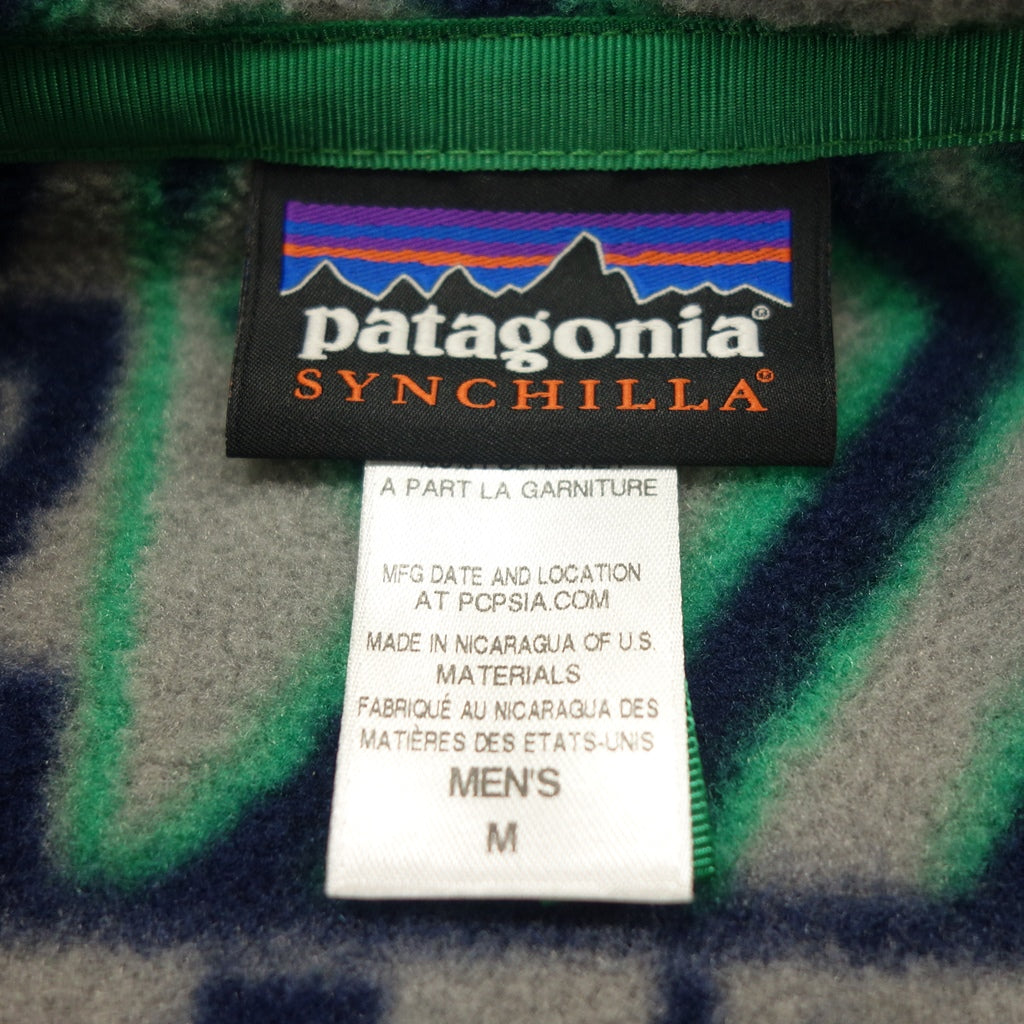 Very good condition ◆ Patagonia Fleece Synchilla 25450FA14 Native Pattern Men's Multicolor Size M Patagonia [AFB3] 