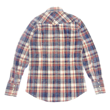 Used ◆DSQUARED2 Long Sleeve Shirt Western Men's Plaid Pattern Size 46 DSQUARED2 [AFB30] 