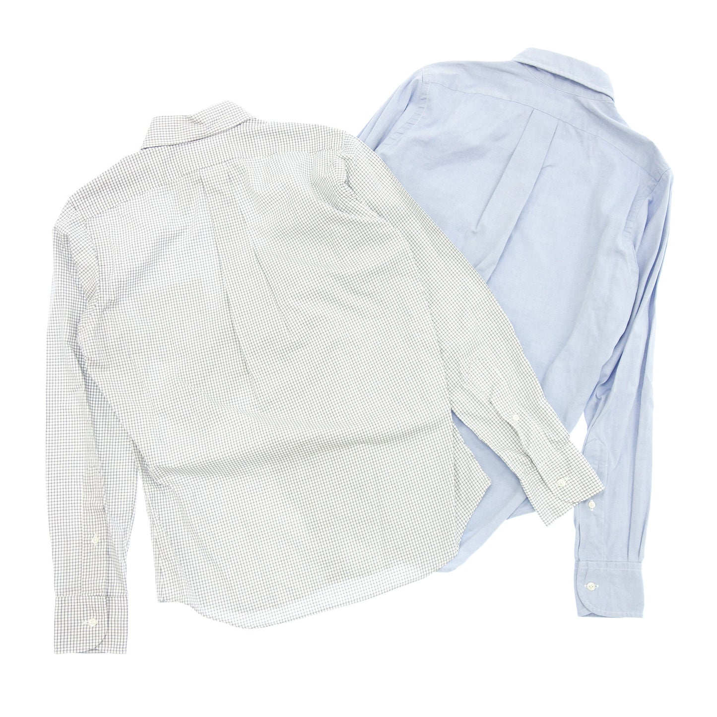 Good condition◆Individualized shirt long sleeve shirt men's INDIVIDUALIZED SHIRTS 2-piece set [AFB47] 