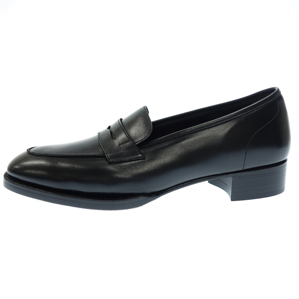 Unused◆Double H Loafer James Last Leather WHL-3501 Men's 9 Black WH [AFC44] 