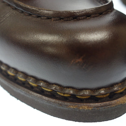 状况良好 ◆ Paraboots 系带靴 Beaulieu 皮革棕色尺寸 8 Paraboot Beaulieu 