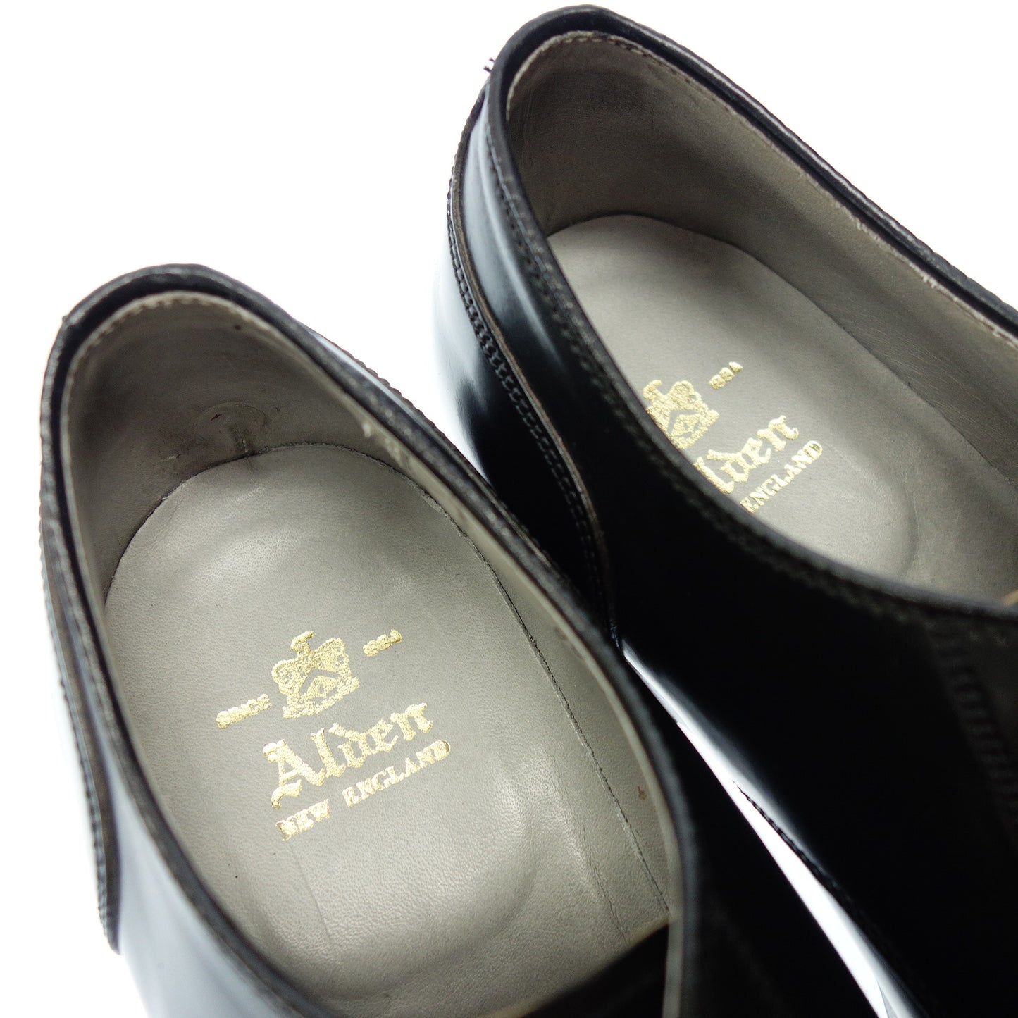 Very good condition ◆ Alden Leather Shoes 2451 U Chip Cordovan Men's 6E Black Alden [AFD5] 