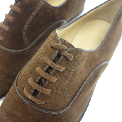 Very good condition ◆ TANINOCRISCI leather shoes suede cap toe men's brown size 6.5 TANINOCRISCI [LA] 