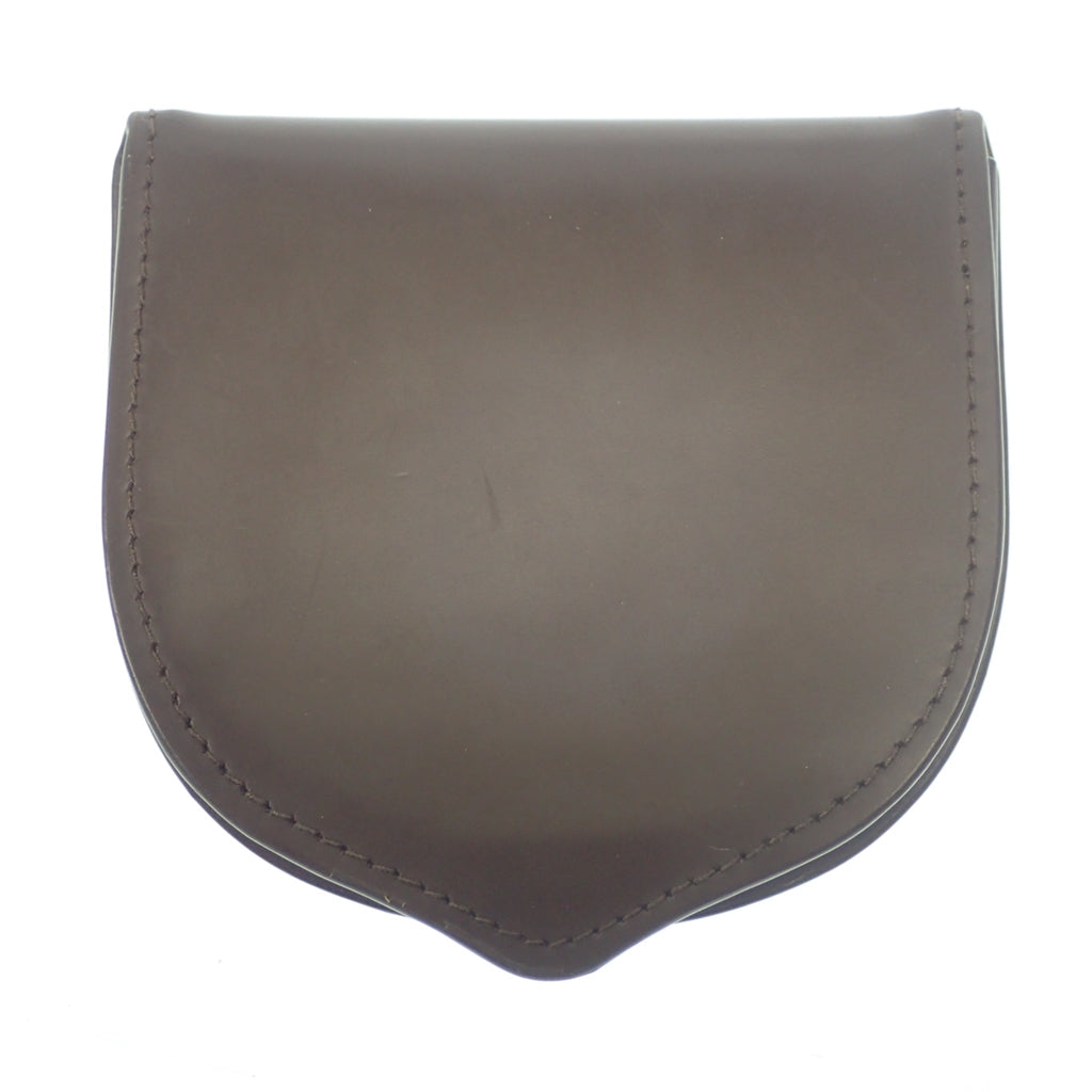 Good condition ◆ Ettinger Coin Purse Coin Case Bridle Leather BH2127J Horseshoe Shape Brown ETTINGER [AFI12] 