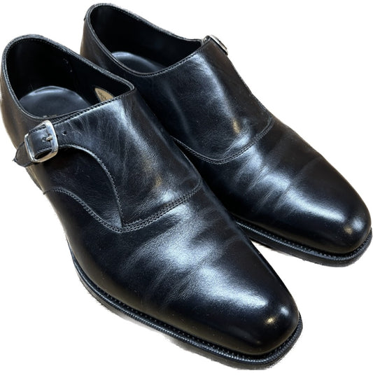 Good Condition ◆Edward Green Leather Shoes Single Monk OWNDLE UK5.5 Black 888 Last EDWARD GREEN 