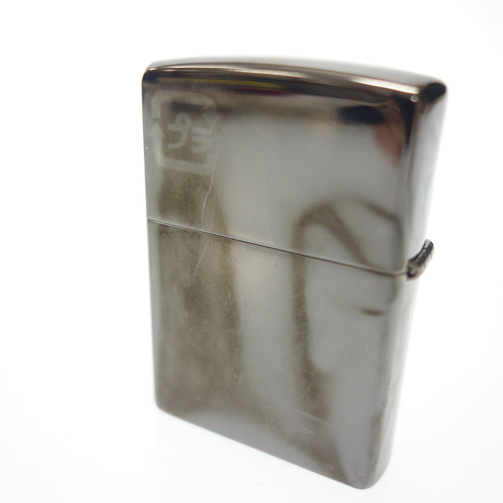 Used ◆Zippo lighter NEON GENESIS EVANGELION Evangelion Sephiroth's tree made in 2006 Black series ZIPPO [AFI15] 