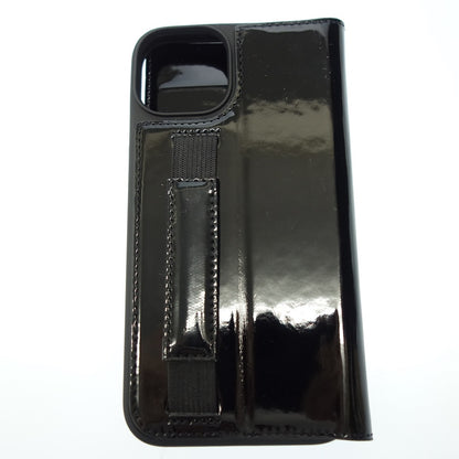 極美品◆ディーゼル スマホケース iphone13/14 ブラック DIESEL【AFI6】