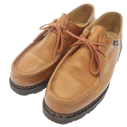 美品◆パラブーツ レザーシューズ チロリアンシューズ ミカエル 茶系 サイズ41.5 PARABOOT【LA】