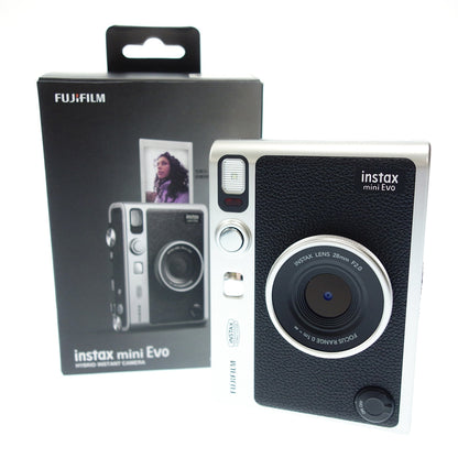 状况良好 ◆ Fujifilm Instax 混合即时相机 instax mini Evo F1019 操作已确认 FUJIFILM HYBRITD 即时相机 [AFB55] 