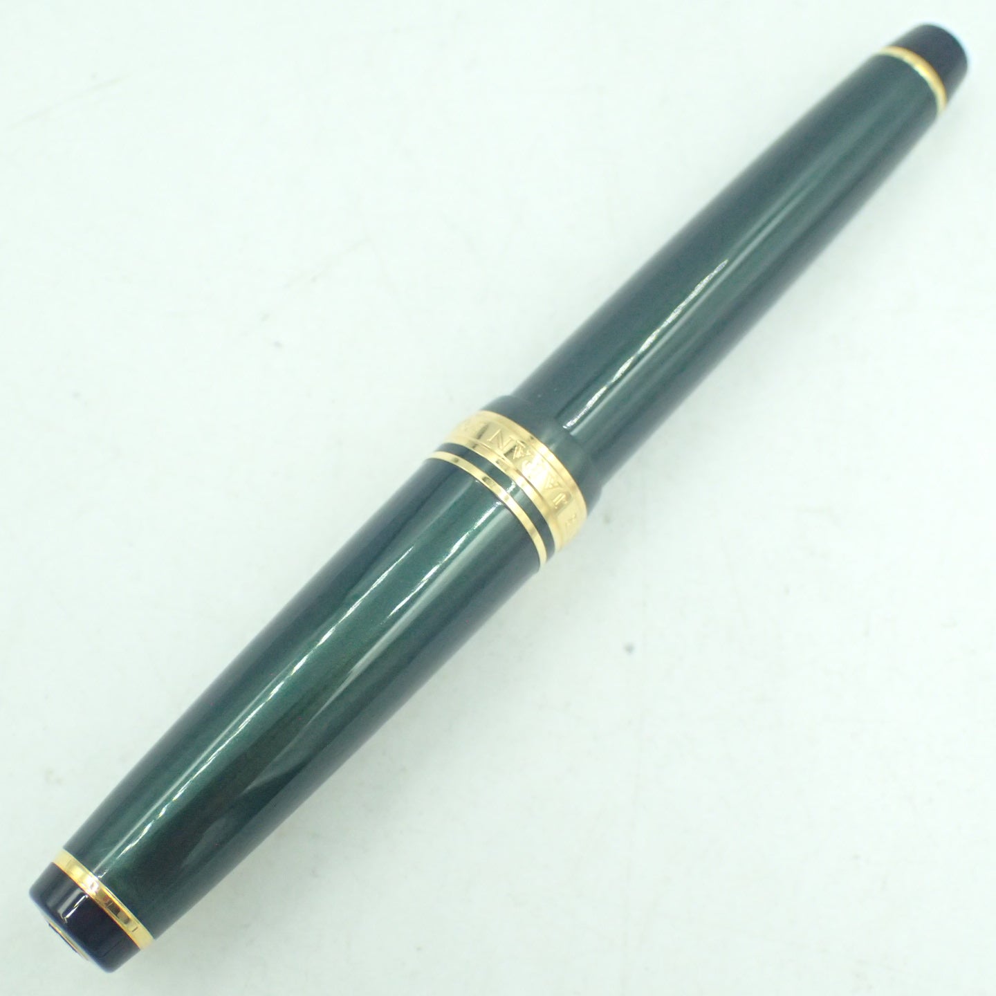 品相良好 ◆ Sailor 钢笔笔尖 14K 成立 1911 年 绿色 x 金色 SAILOR [AFI14] 
