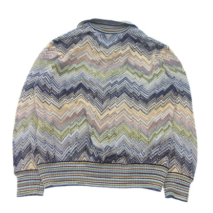 Good condition ◆ Missoni wool knit cardigan men's multicolor 50 MISSONI [AFB49] 