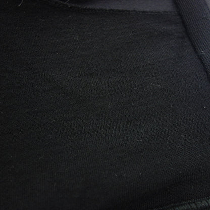 CHANEL 拉链派克大衣丝绒此处标记袖徽标女式黑色 36 CHANEL [AFB51] [二手] 