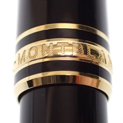 Very good condition ◆ Montblanc Ballpoint Pen Meisterstitch 164 MB10883 Black x Gold MONTBLANC [AFI1] 