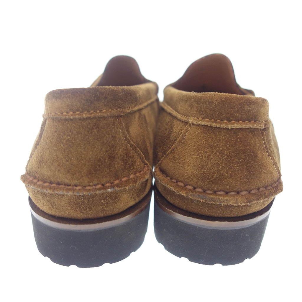 Unused ◆Polo Ralph Lauren Loafers Suede Men's Brown Size 9.5 POLO RALPH LAUREN [AFC36] 