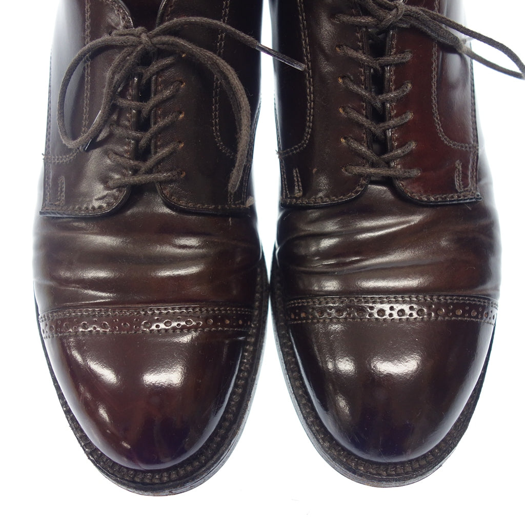 Used ◆Alden Leather Shoes Punched Cap Toe 56201 Cordovan Men's Burgundy US8.5D ALDEN [LA] 