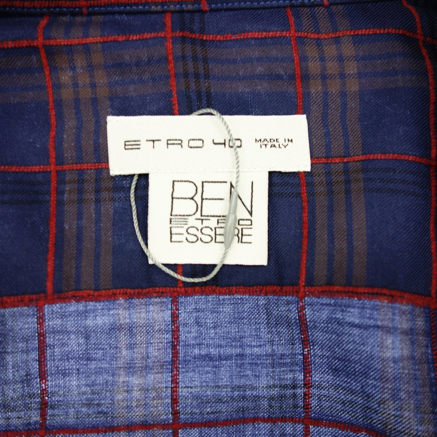 Like new◆ETRO Collection Shirt Etro Japan Tag Men's Size 40 Navy ETRO BEN ETRO ESSERE [AFB10] 