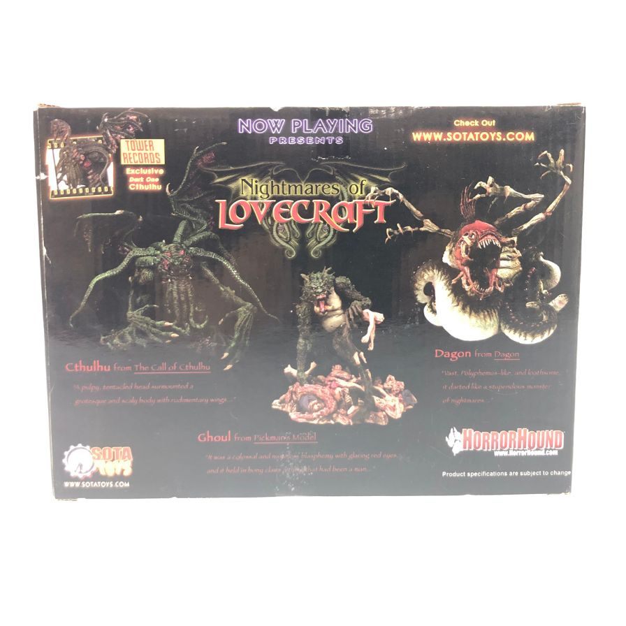 極美品◆ソタ トイズ フィギュア ナイトメア オブ ラブクラフト ダゴン  SOTA TOYS NIGHTMARE OF LoveCRaFT Dagon【7F】【中古】