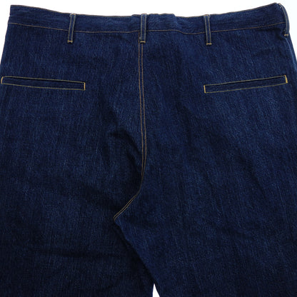 Good condition ◆ Yohji Yamamoto POUR HOMME Sarouel wide denim pants hy-p47-029 Blue Size 3 Men's Yohji Yamamoto POUR HOMME [AFB17] 