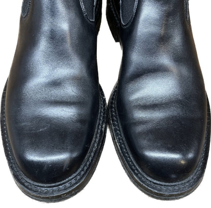 Good Condition◆Tricker's Leather Shoes Side Gore Boots M5738 Black UK8.5 Tricker's 