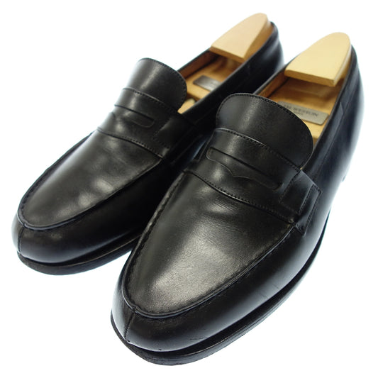 二手 ◆JMWESTON 皮鞋 Signature Loafer 180 小牛皮男士尺码 6E 黑色 JMWESTON [LA] 