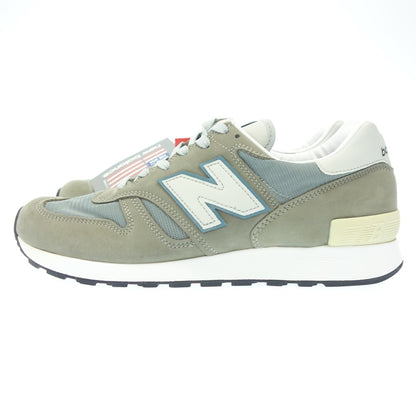 未使用◆ニューバランス スニーカー M1300 JP2 USA製 スティールブルー メンズ グレー系 サイズ28.5cm NEW BALANCE【AFD14】