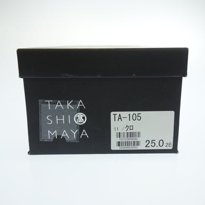 Unused◆Otsuka Shoes Leather Shoes U Tip Half Crow Takashimaya Special Order Men's 25 Black [AFD5] 