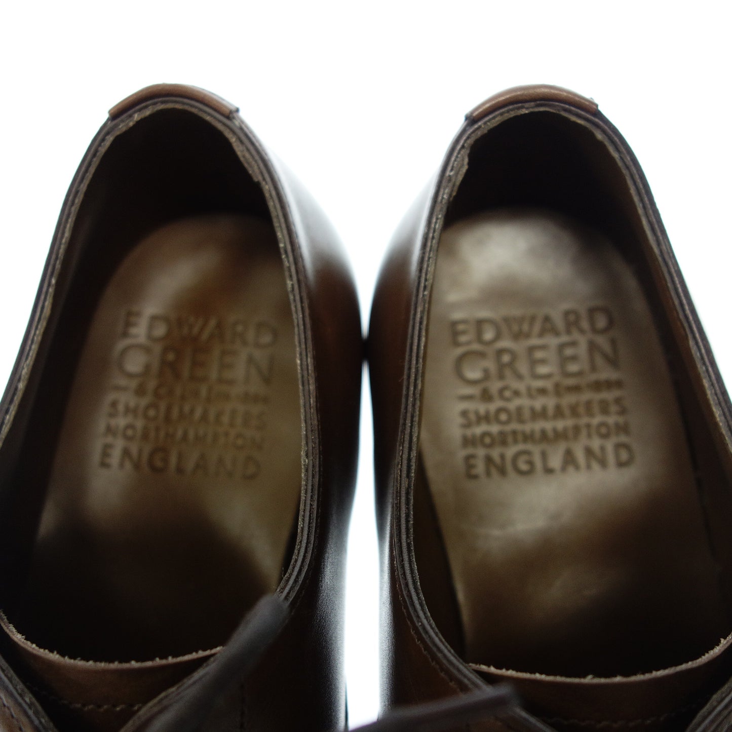 Very good condition ◆ Edward Green Lace-up Shoes Chelsea 202E Men's UK5.5E Brown EDWARD GREEN [AFD6] 