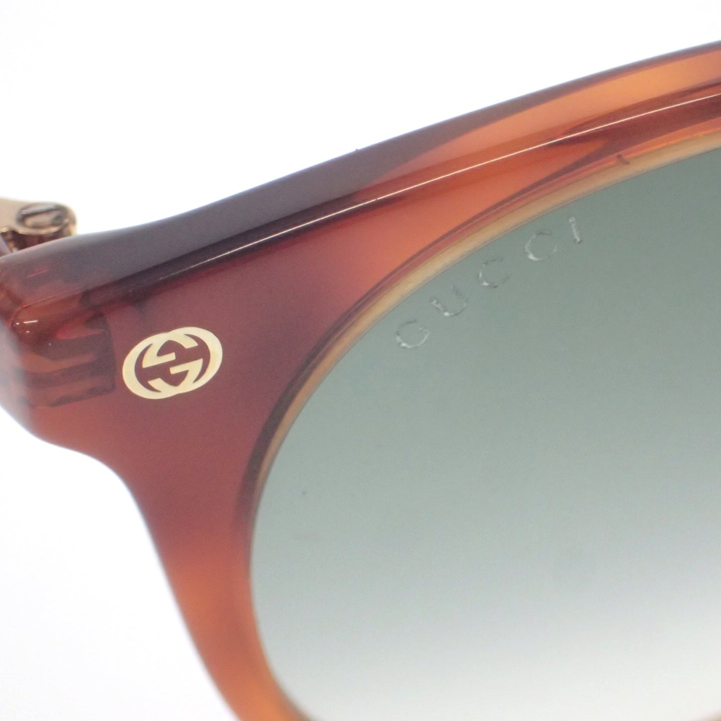 Gucci sunglasses GG metal fittings Bee GG0091S brown GUCCI [AFI13] [Used] 