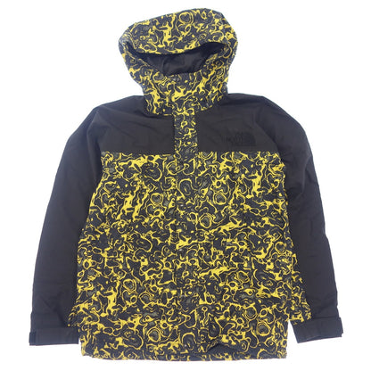 Very good condition◆The North Face NP61960 Mountain Light Jacket All over pattern Men's Black x Yellow Size L THE NORTH FACE [AFB53] 