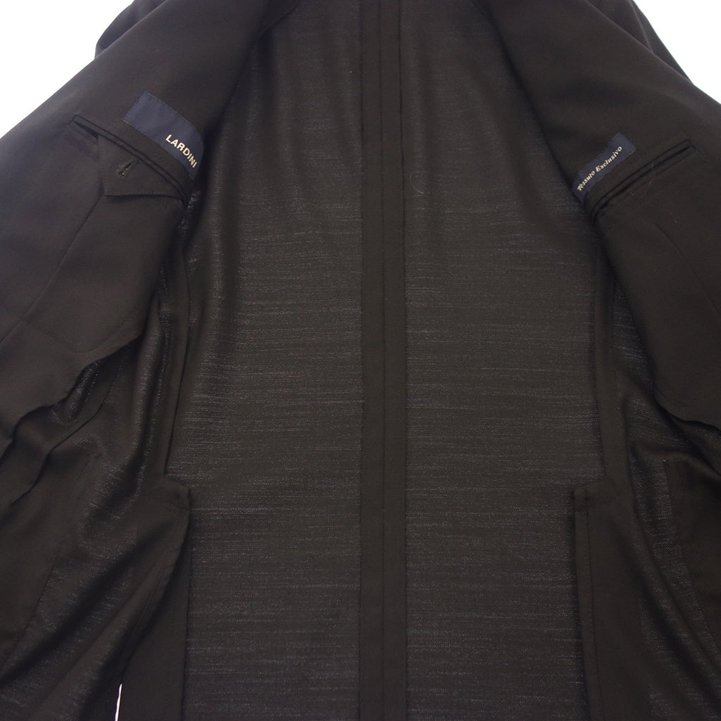 Very good condition ◆Lardini Tailored Jacket Single JK.936 46 Size Men's Black Domestic Genuine Product LARDINI [AFB24] 