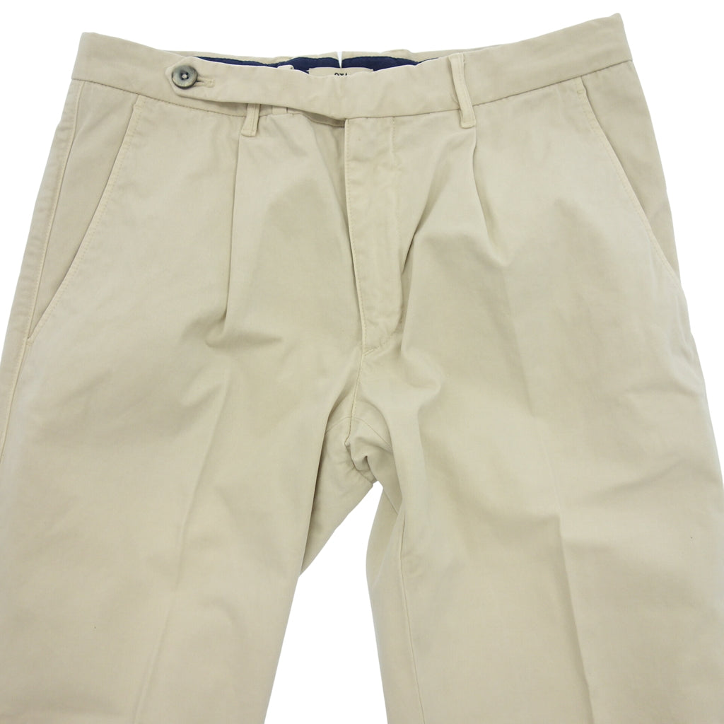 Good condition ◆ GTA BYRON Cotton Pants Byron 1 Pleats Men's Light Beige Size 46 GTA BYRON [AFB11] 