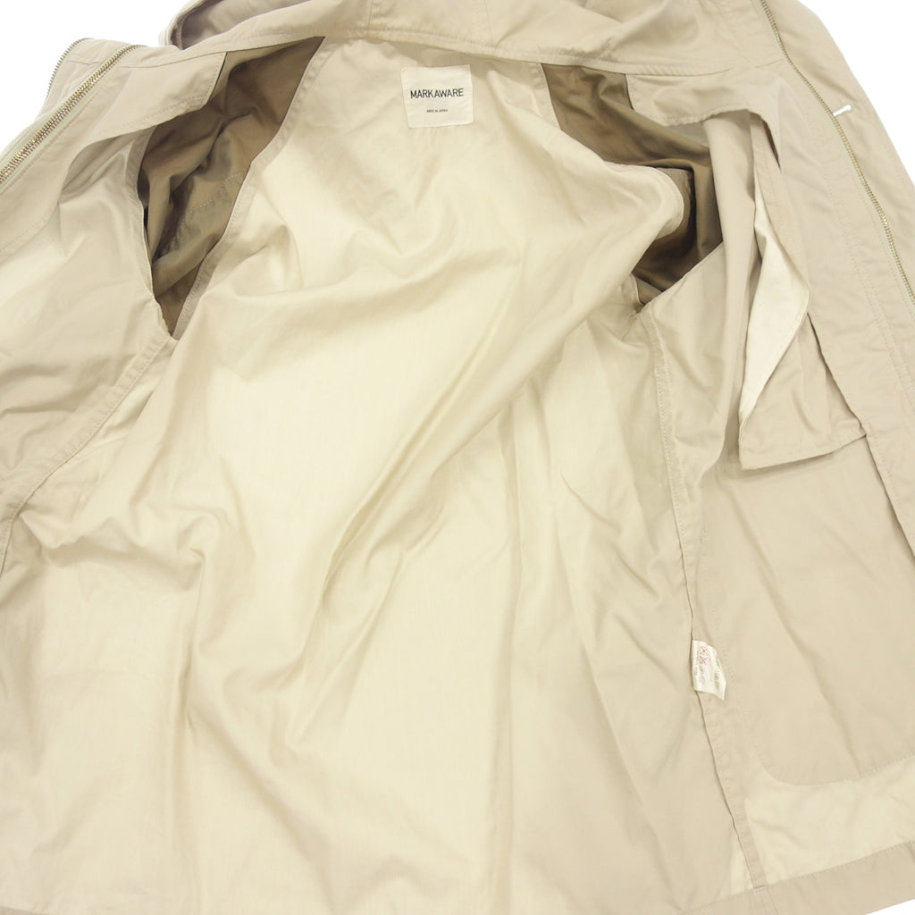 Used ◆ Markaware Mountain Parka A12E-10BL02C Men's Size 3 Beige MARKAWARE [AFB26] 