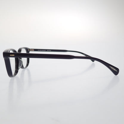 Unused ◆ Oliver Peoples Glasses Date Glasses Sarver-LA Black with Case OLIVER PEOPLES [AFI9] 