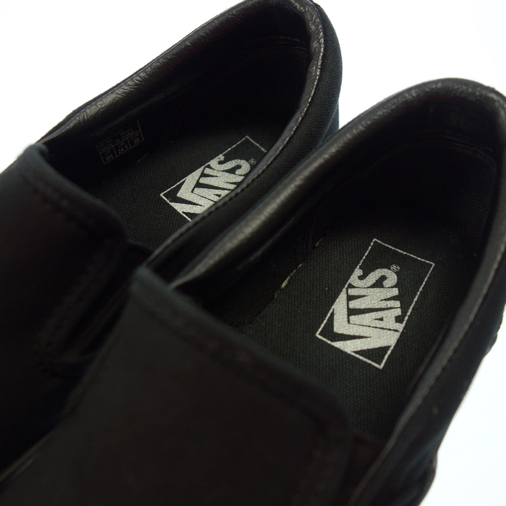 新品同様◆バンズ スニーカー スリッポン メンズ 39 黒 VANS【AFD6】