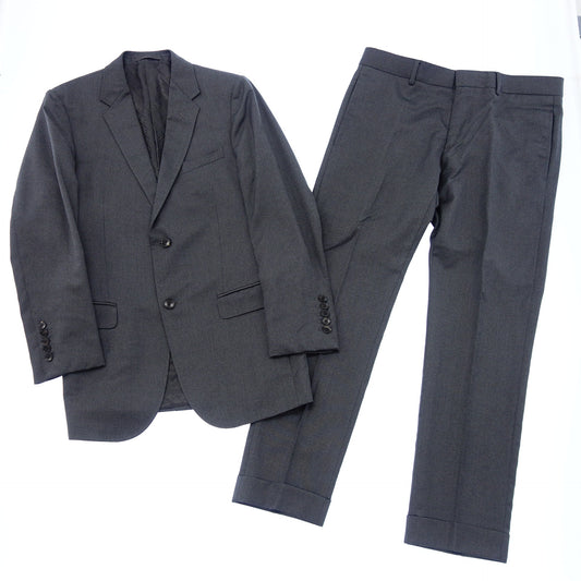 Used ◆ Gucci Suit Setup 2B Jacket Wool x Silk Gray 244547 46 Men's GUCCI [AFA7] 