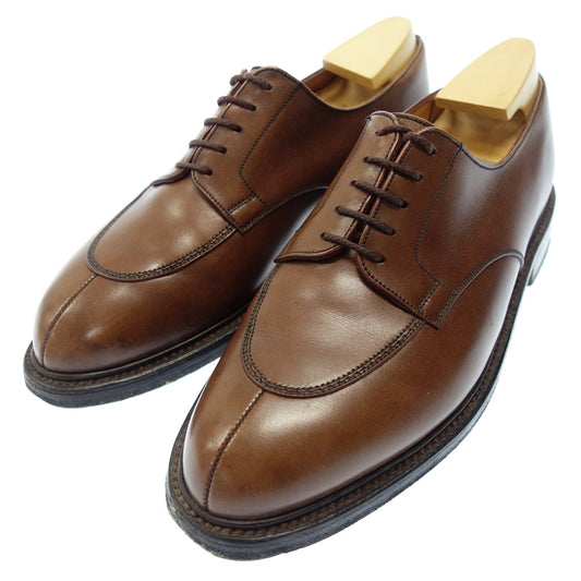 Used ◆JMWESTON Leather Shoes Roger Half Hunt Derby U Tip 598 Men's Size 6E Brown JMWESTON [LA] 