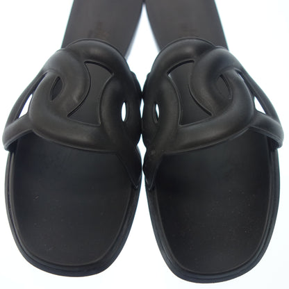 Hermes 凉鞋 Aloha Chaine d'Ancle 女式 37 黑色 HERMES [AFD6] [二手] 